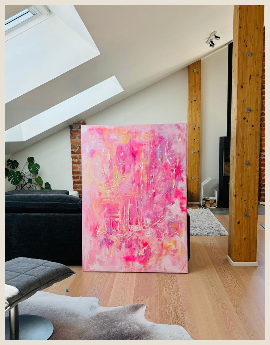 Soft Noise, 2024 — Acrylic on canvas